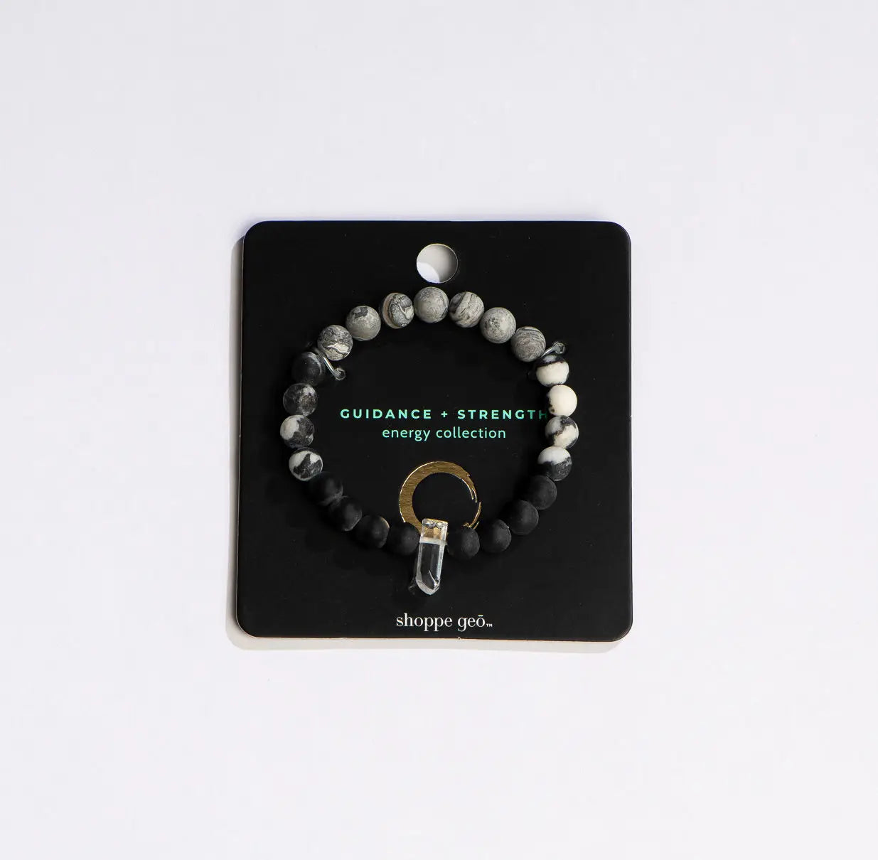 Guidance + Strength Crystal Bracelet