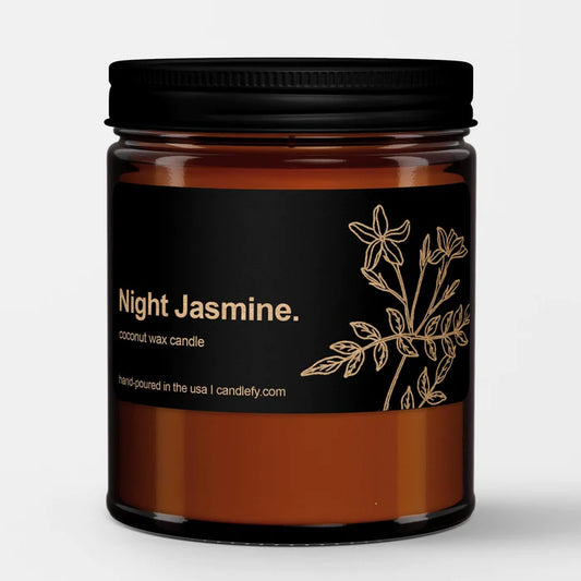 Botanical Spa Candle: Night Jasmine