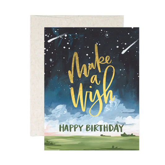 Make a Wish | Birthday Greeting Card
