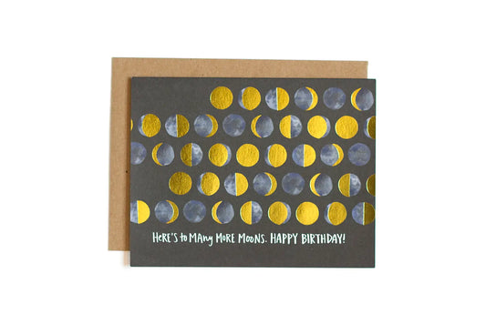 Many Moons | Birthday Greeting Card