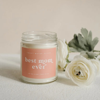 Best Mom Ever [Blush Pink] Soy Candle