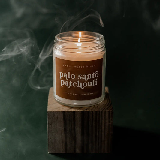 Palo Santo Patchouli Soy Candle