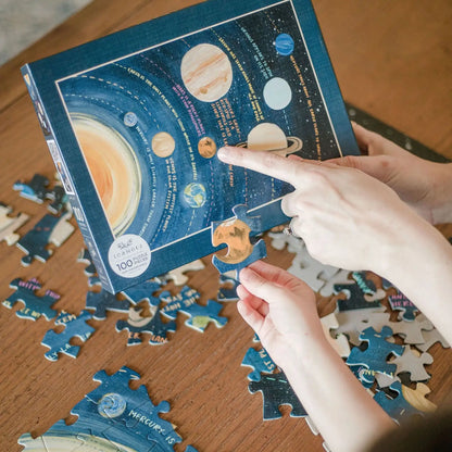 100 Piece Kids Educational Puzzle | Solar System