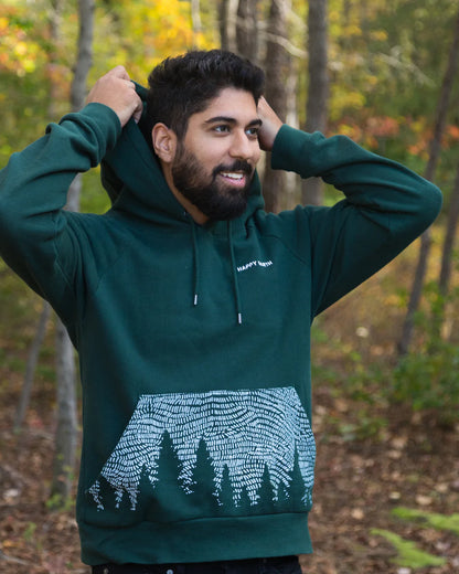 Stormy Forest Hoodie [Organic Cotton]