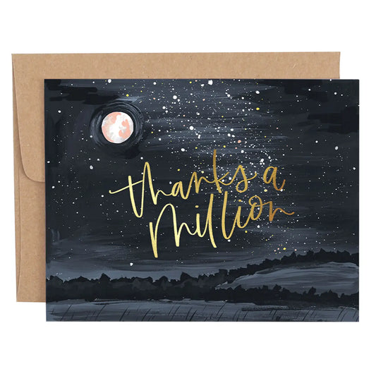 Thanks a Million | Starry Night Greeting Card Boxed Set of 8