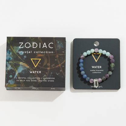 Zodiac Crystal Bracelet Collection - Water [Pisces, Scorpio, Cancer]